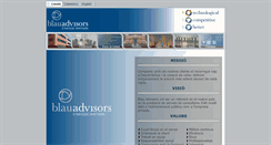 Desktop Screenshot of blauadvisors.com